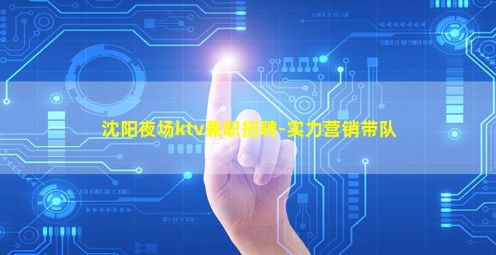 沈阳夜场ktv兼职招聘-实力营销带队